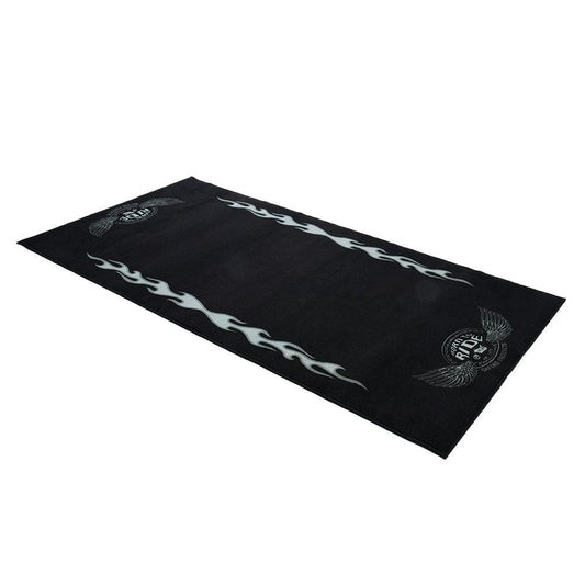 Oxford FlameMotorbike Workshop Garage Pit Mat c L 200 x 100cm