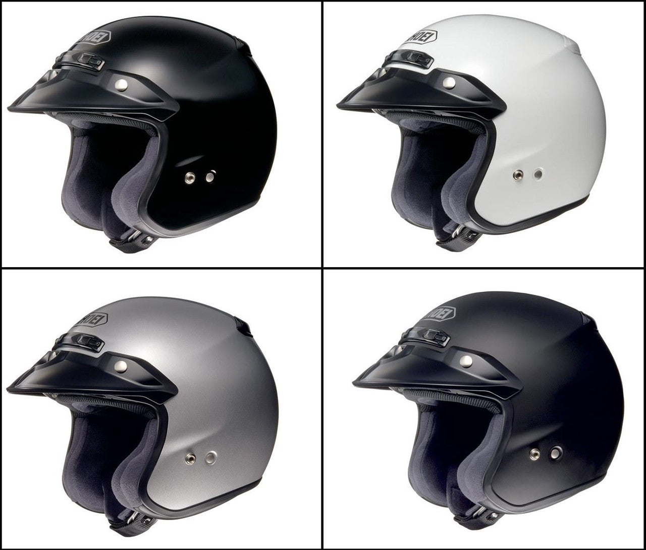 Shoei RJ Platinum-R Open Face Scooter Motorcycle Helmet