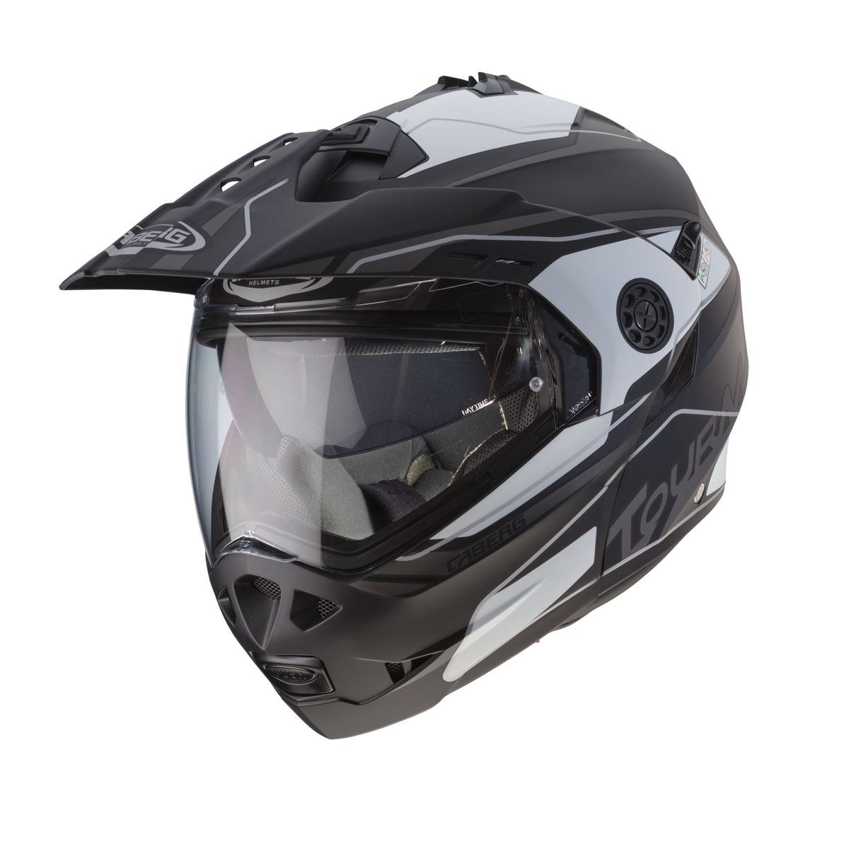 Caberg Tourmax Adventure Flip Up Motorcycle Motorbike Helmet