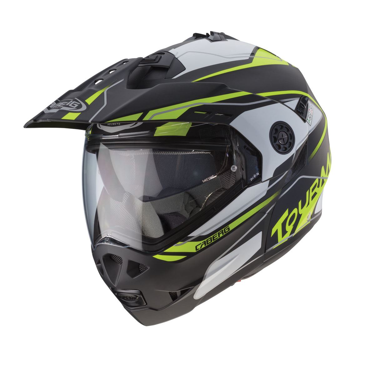 Caberg Tourmax Adventure Flip Up Motorcycle Motorbike Helmet