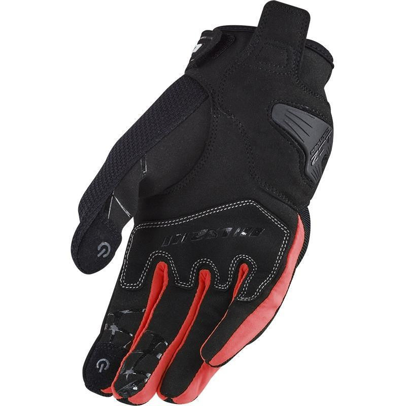 LS2 Dart 2 Men Short Touring Motorcycle Textile Gloves Touchscreen Breathable