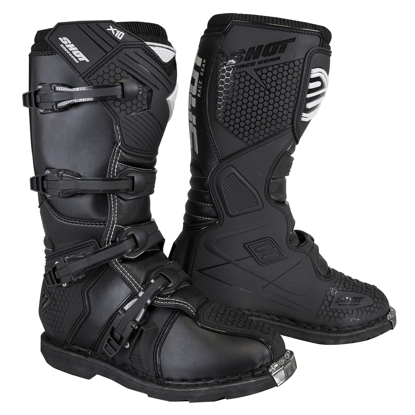 Shot X10 2.0 Adult Motocross MX Off Road Motorcycle Boots