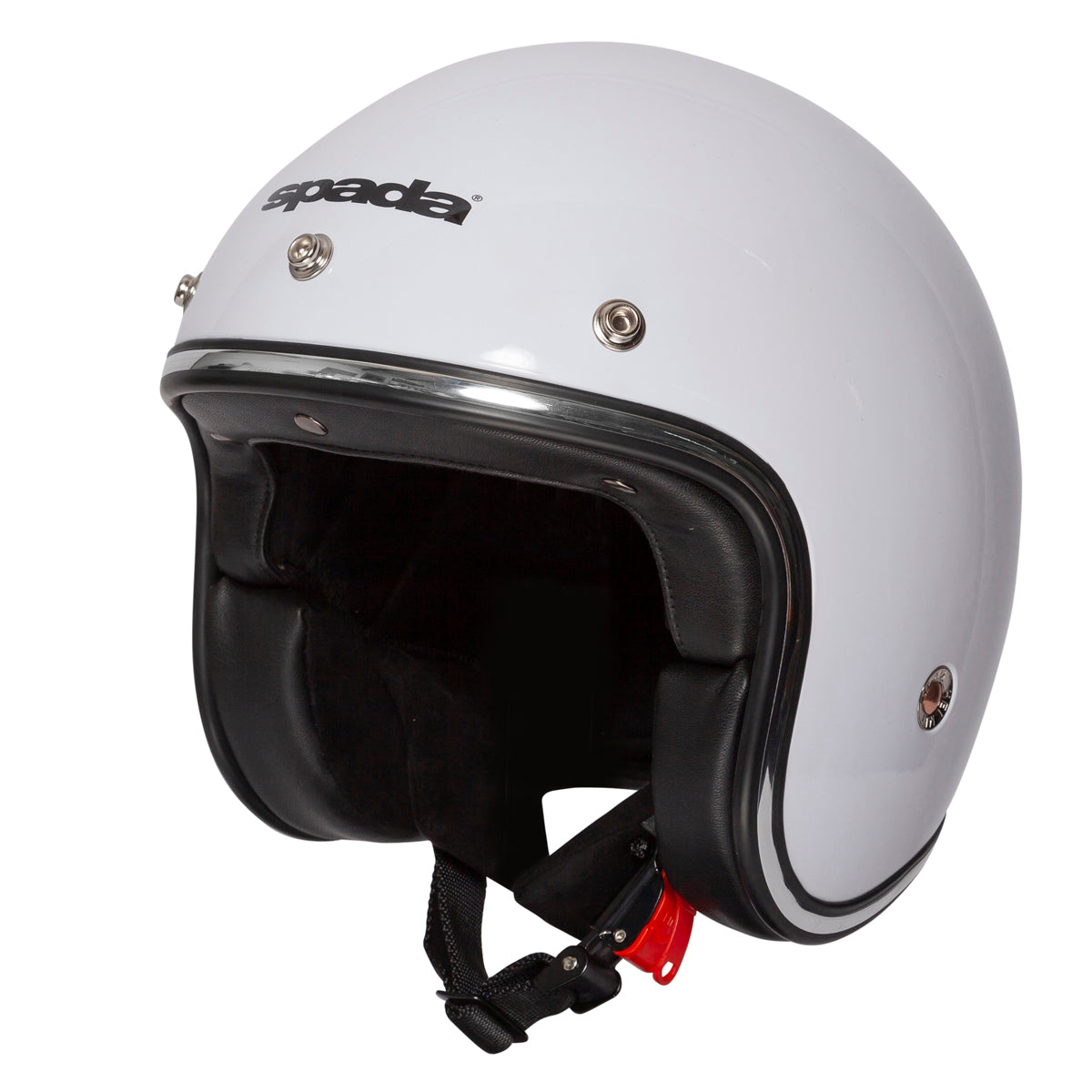 Spada Classic Plain Open Face Motorcycle Jet Helmet