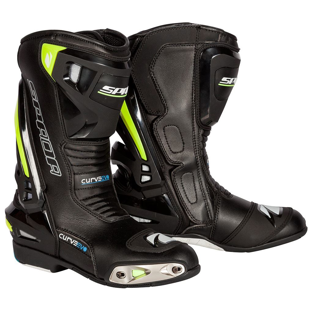 Spada Curve Evo CE Motorcycle Motorbike Sports Riding Boots