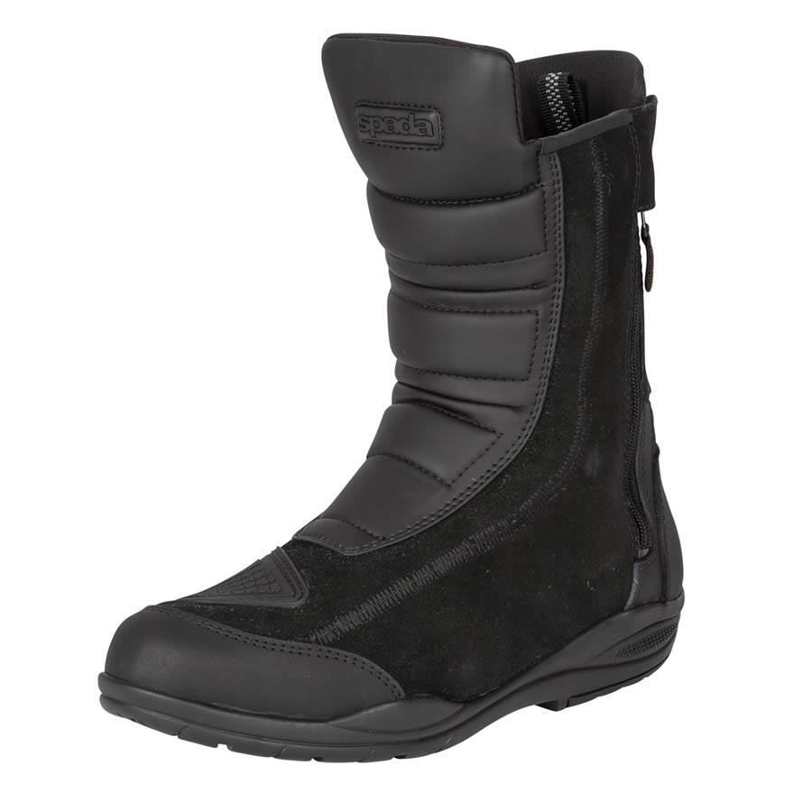 Spada Roost CE Motorcycle Motorbike Touring Boots Black