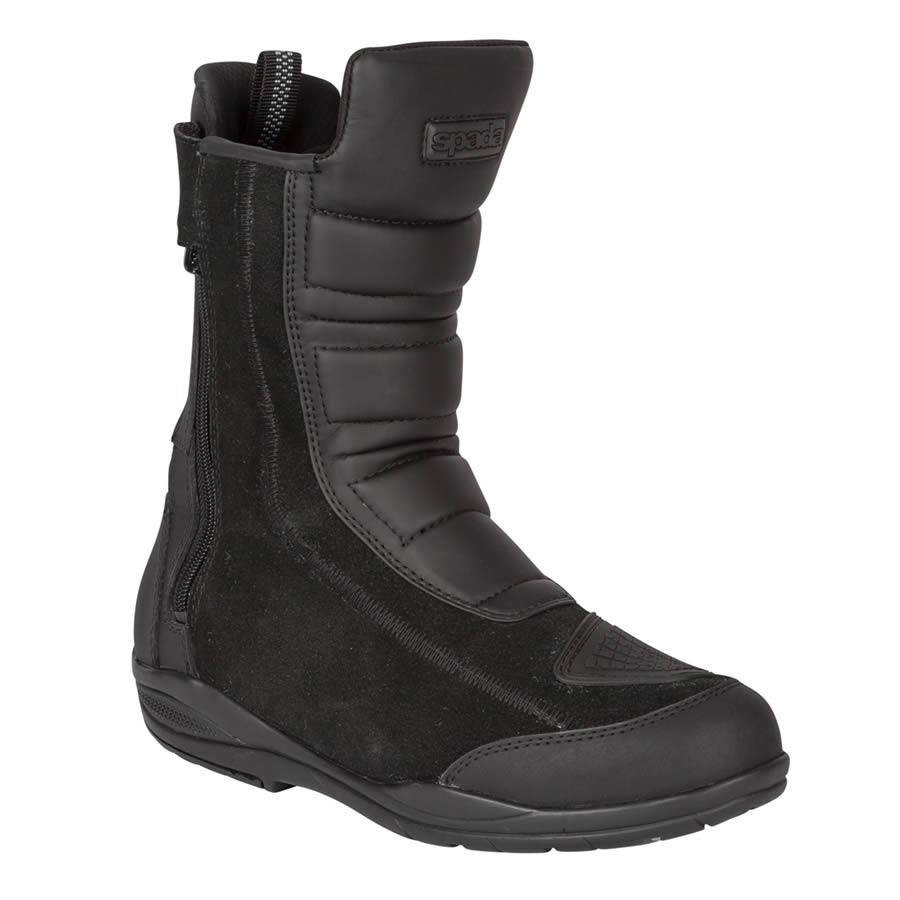 Spada Roost CE Motorcycle Motorbike Touring Boots Black