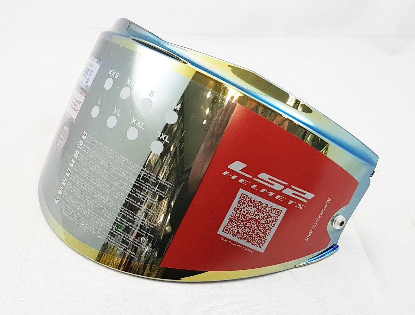 LS2 FF399 Visor Valiant For Racing Crash Helmets