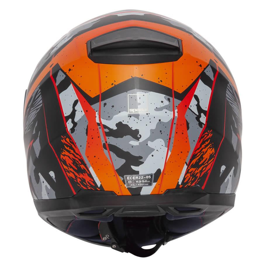 Spada Raiden Camo Full Face Motorcycle Motorbike Helmet