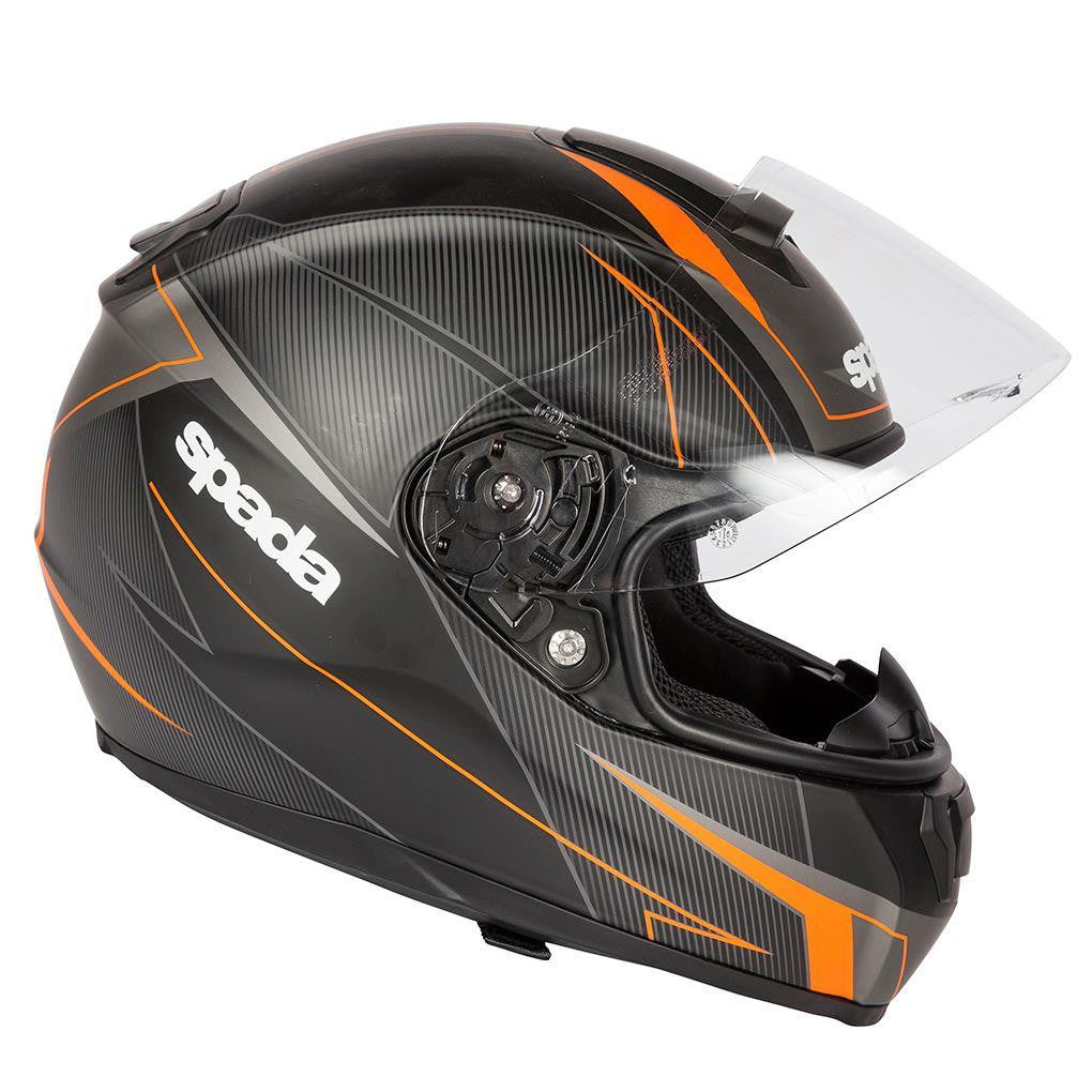 Spada SP16 Linear Full Face Motorcycle Motorbike Helmet