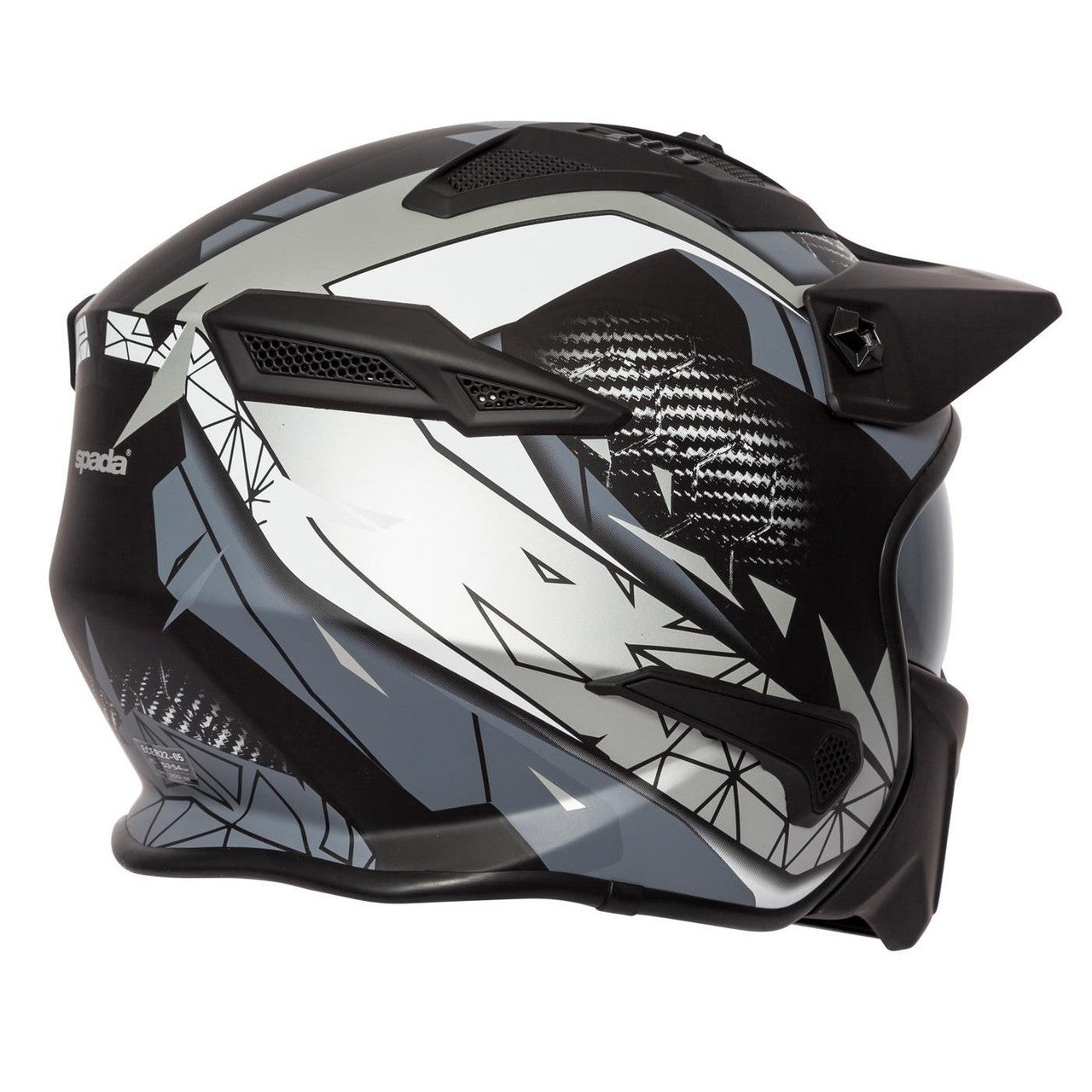 Spada Storm Open Face Motorcycle Helmet