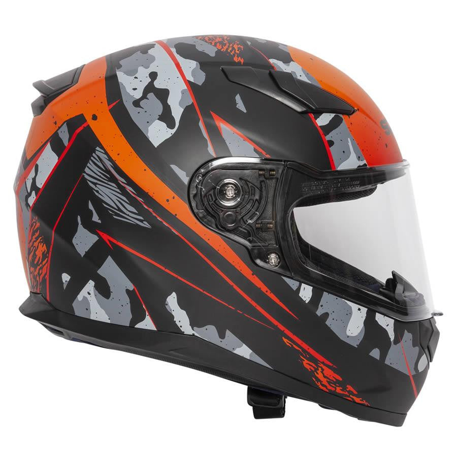 Spada Raiden Camo Full Face Motorcycle Motorbike Helmet