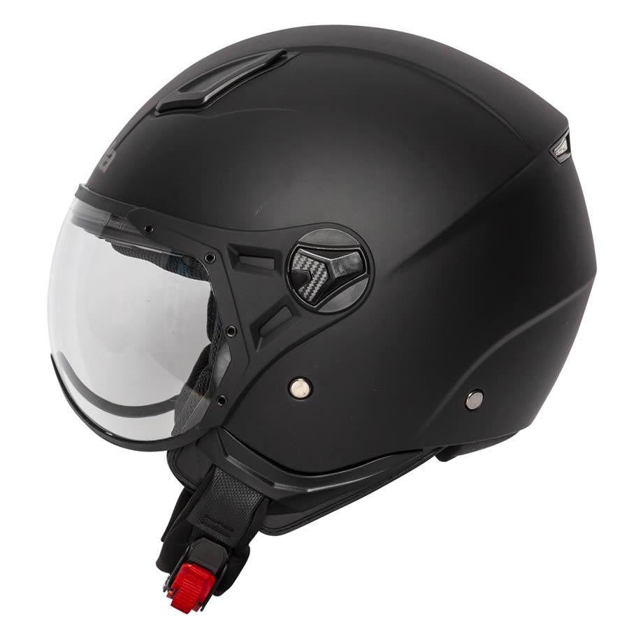 Spada Hellion Plain Open Face Motorcycle Scooter Bike Helmet