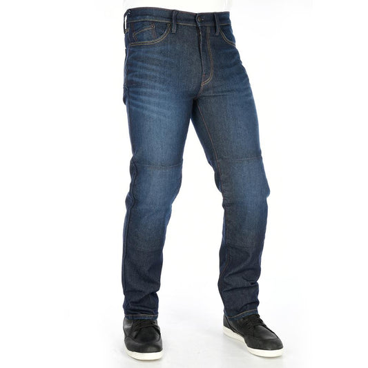 Oxford Dynamic Motorcycle Jeans Straight MS Dark Aged Regular