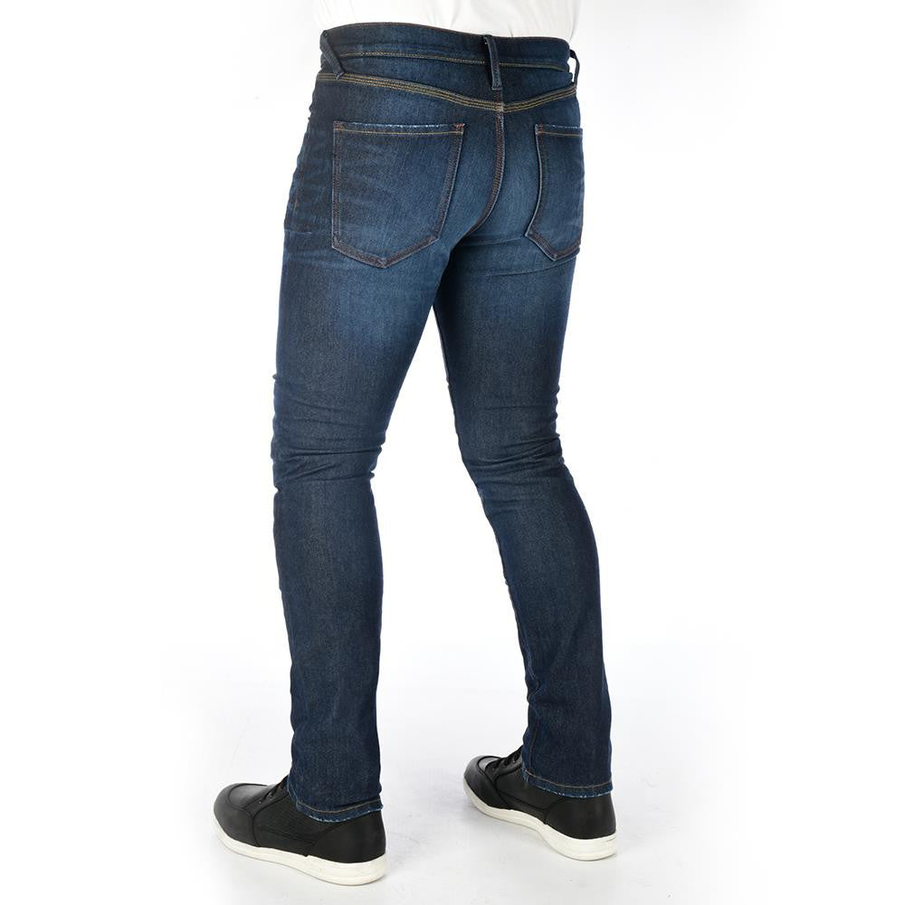 Oxford Dynamic Motorcycle Jeans Slim MS Dark Aged Regular Leg