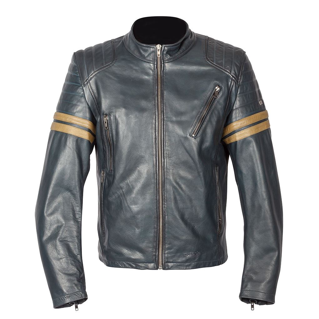 Spada Wyatt Motorcycle Motorbike Leather Jacket