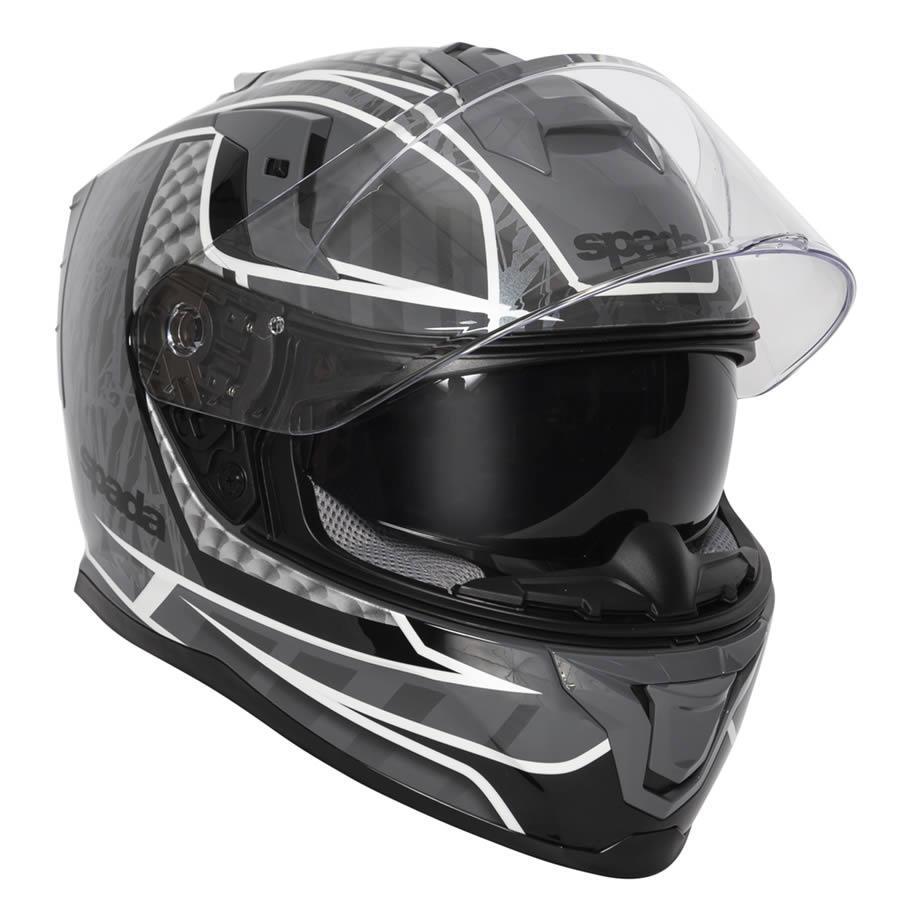 Spada SP1 Raptor Full Face Motorbike Motorcycle Helmet - SALE