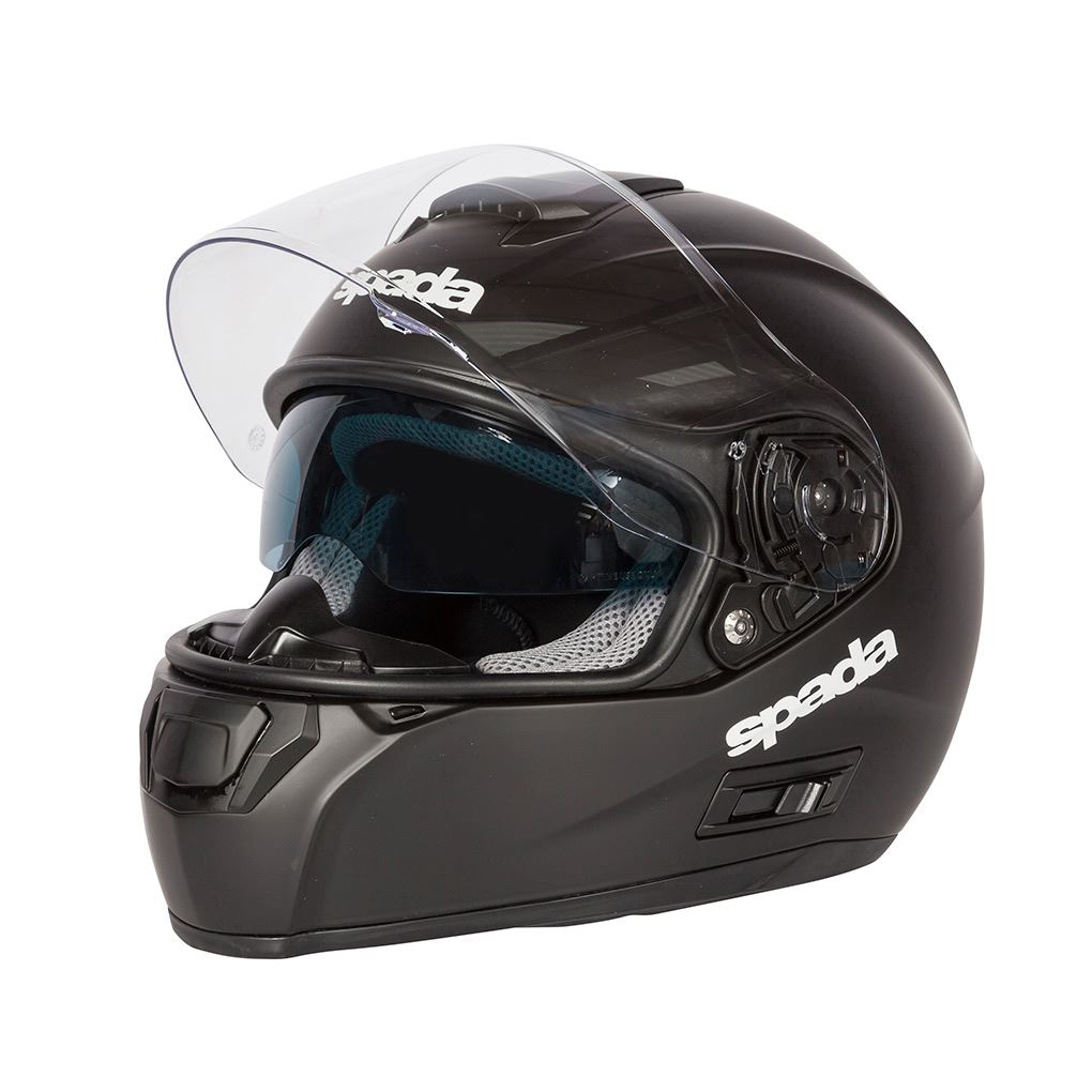 Spada SP16 Plain Full Face Motorcycle Motorbike Helmet