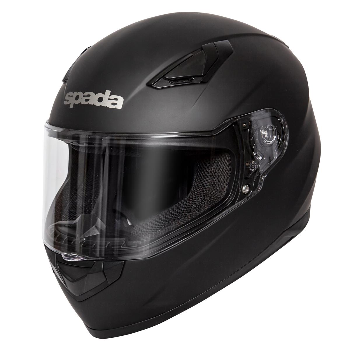 Spada Raiden Plain Full Face Biker Helmet