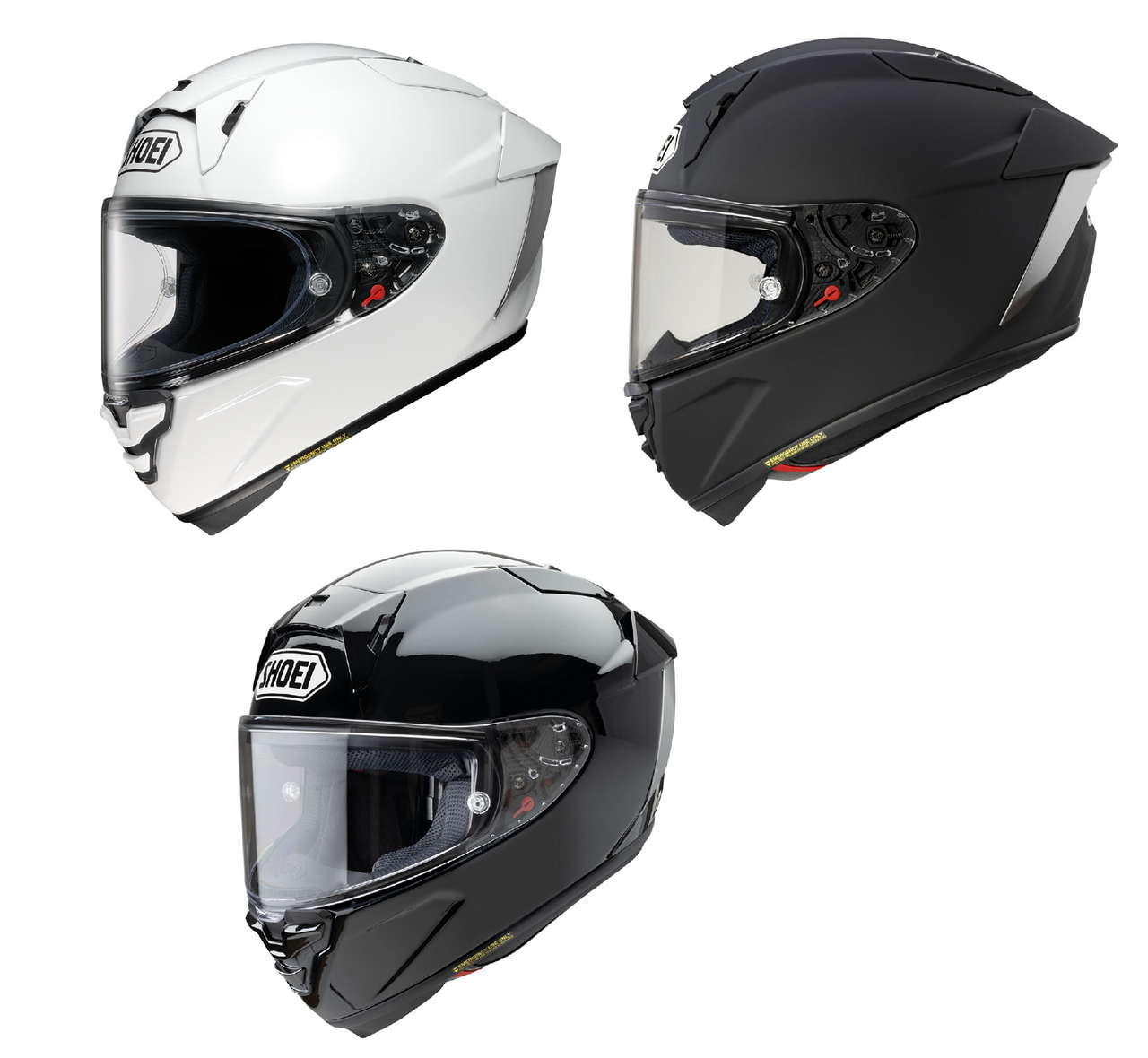 Shoei X-SPR Pro Plain Full Face Motorcycle Helmet 2023