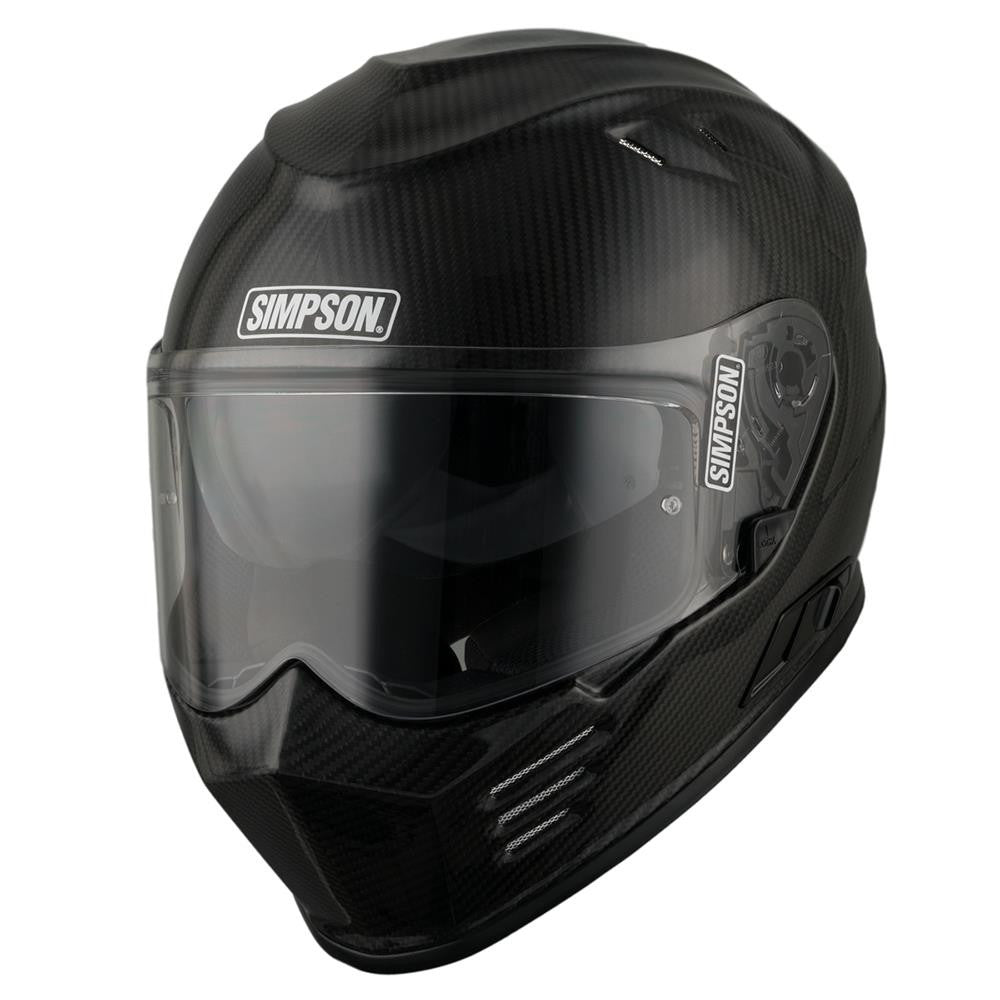 Simpson Venom Carbon Full Face Motorcycle Road Crash Motorbike Helmet