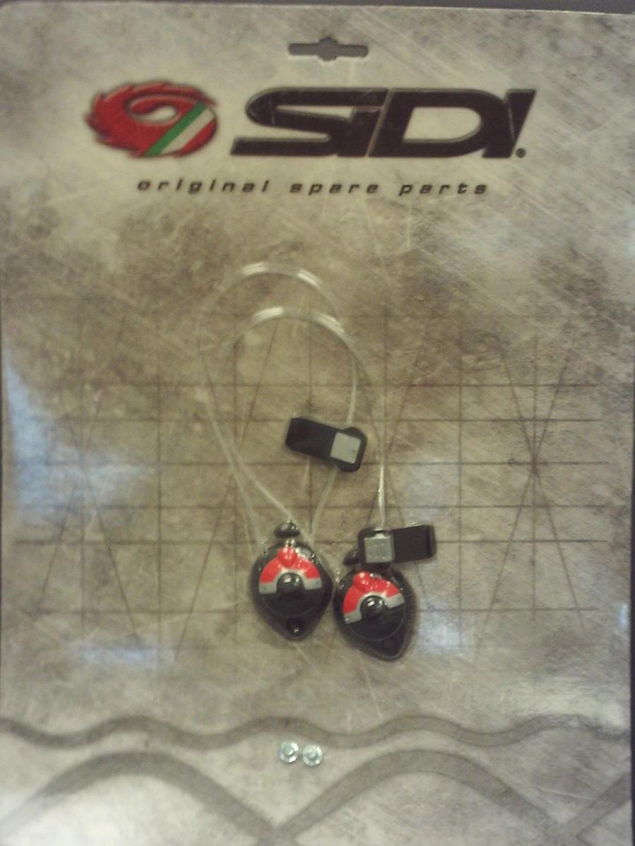 Sidi Techno Shin Tensioner 2 Vortice White, Flou & Red