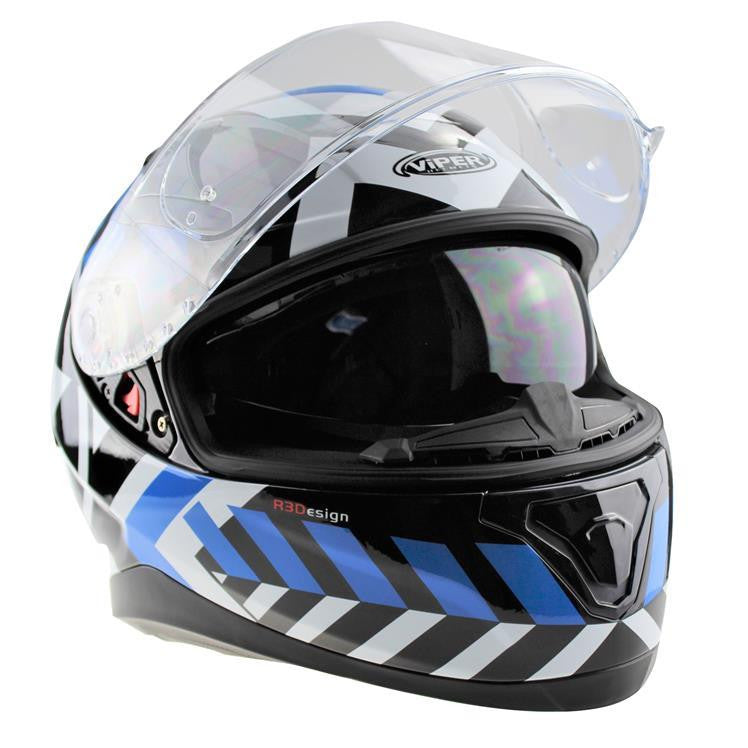 VIPER RSV95 PATROIT FULL FACE MOTORBIKE MOTORCYCLE HELMET