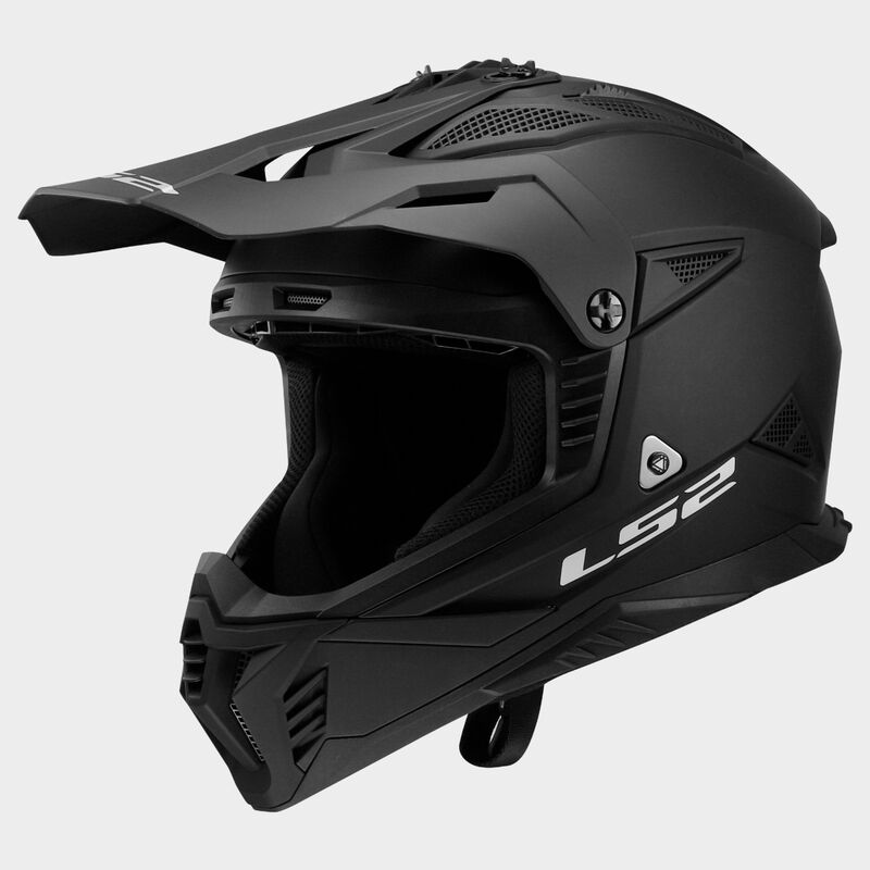 LS2 MX708 Fast II Solid Matt Black Helmet