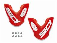 Sidi ST/Vortice Nylon Outer Shin Plate Black, White, Black/Yellow & Red/White