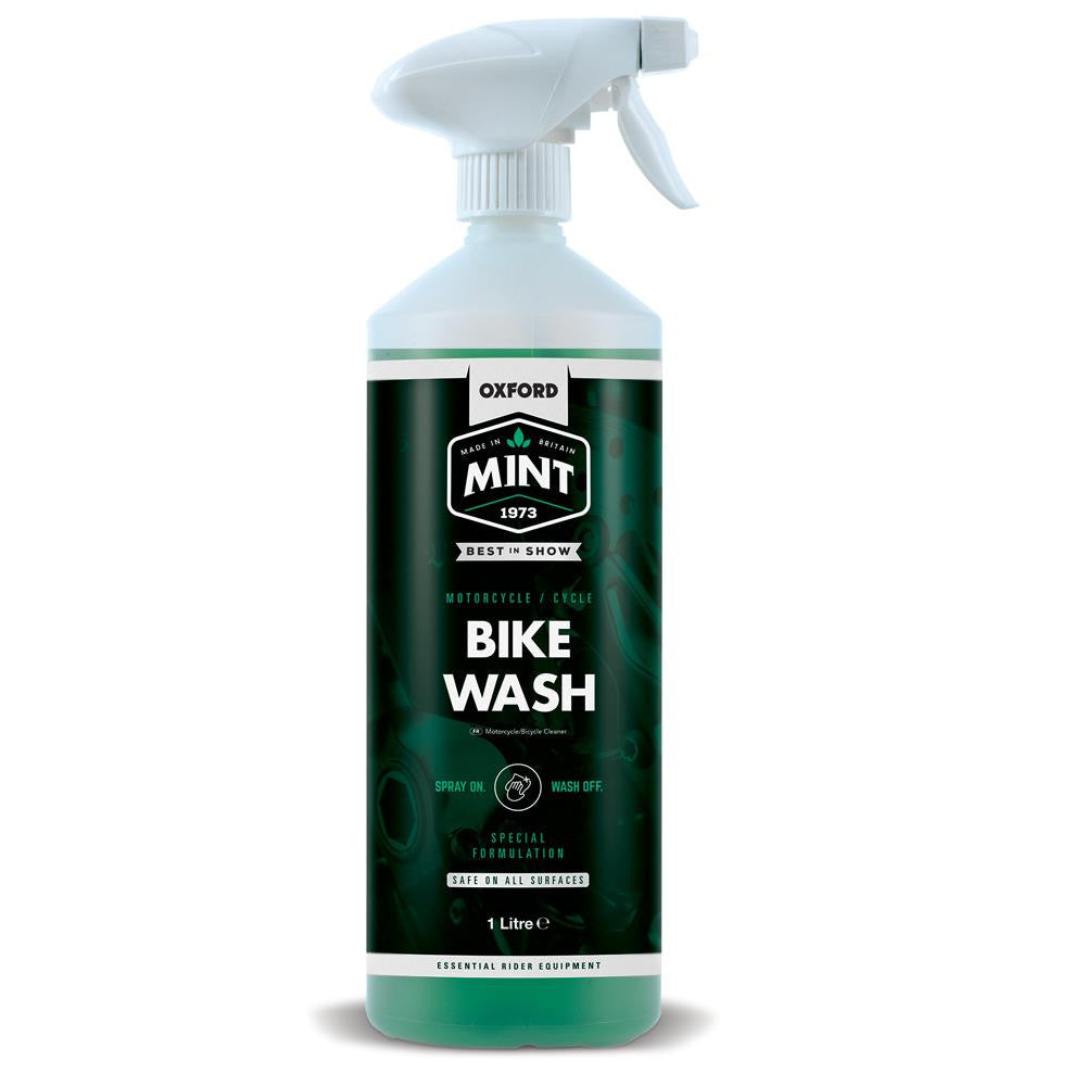 Oxford Mint Biodegradable Motorcycle Motorbike Wash Cleaner  1 ltr