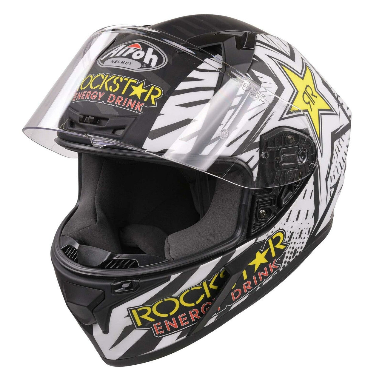 Airoh Valor Rockstar Full Face Motorcycle Motorbike Helmet