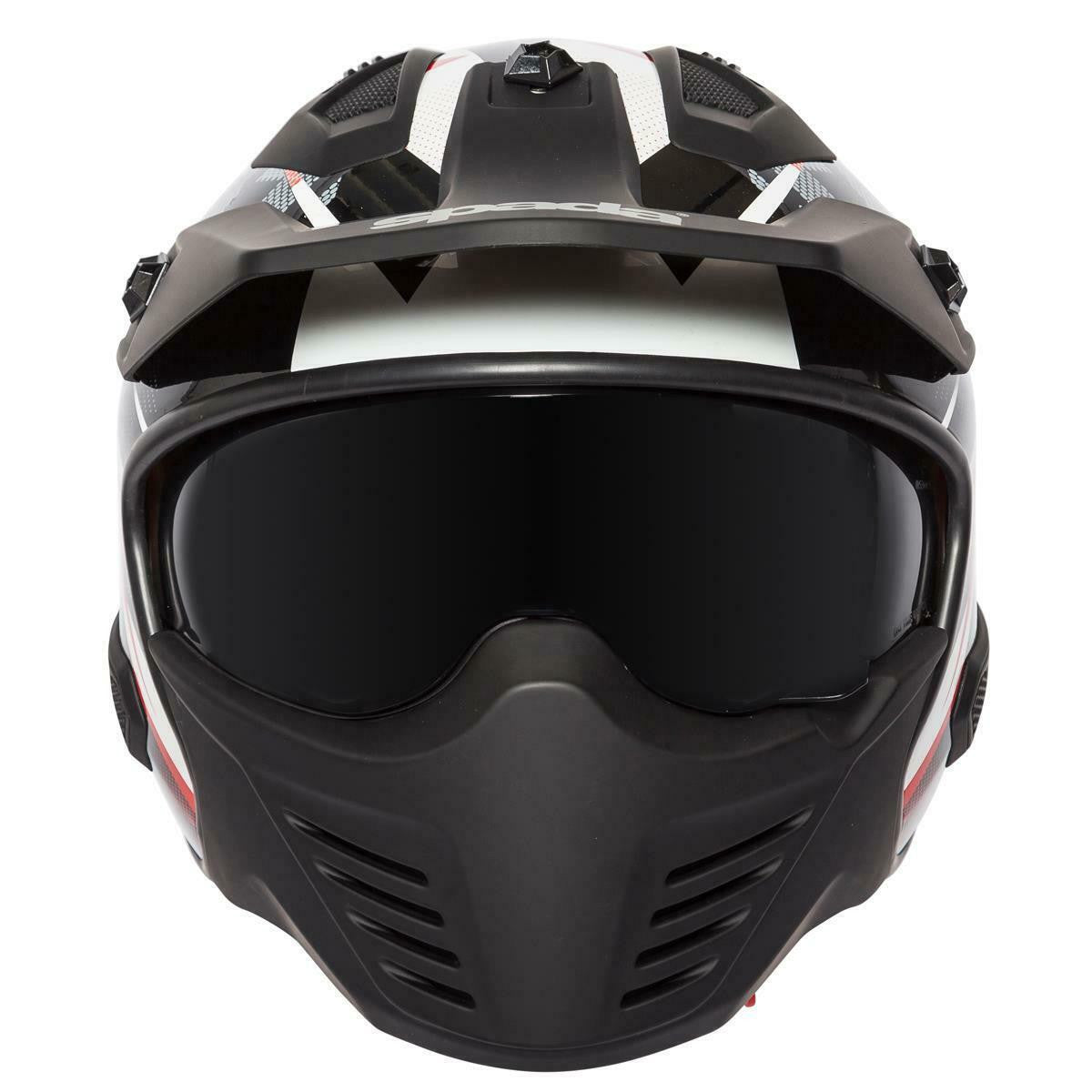 Spada Storm Open Face Motorcycle Helmet