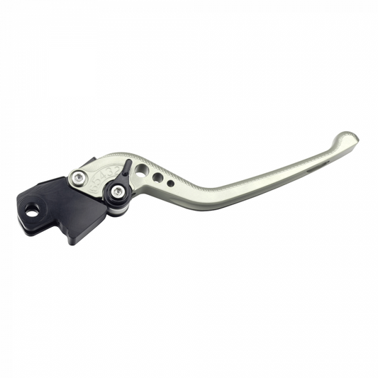 BikeTek Adjustable Brake Lever Long- Titanium / Black - HONDA