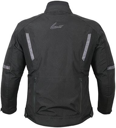 Weise Ozark Textile Motorcycle Touring Jacket Black