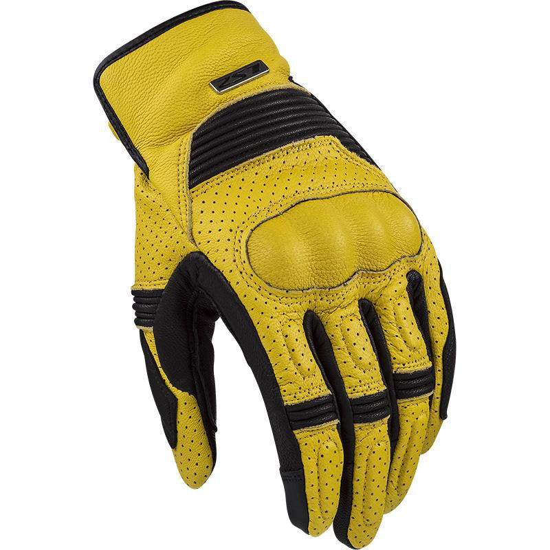 LS2 DUSTER MEN MOTORBIKE MOTORCYCLE GOATSKIN LEATHER GLOVES PERFORATED