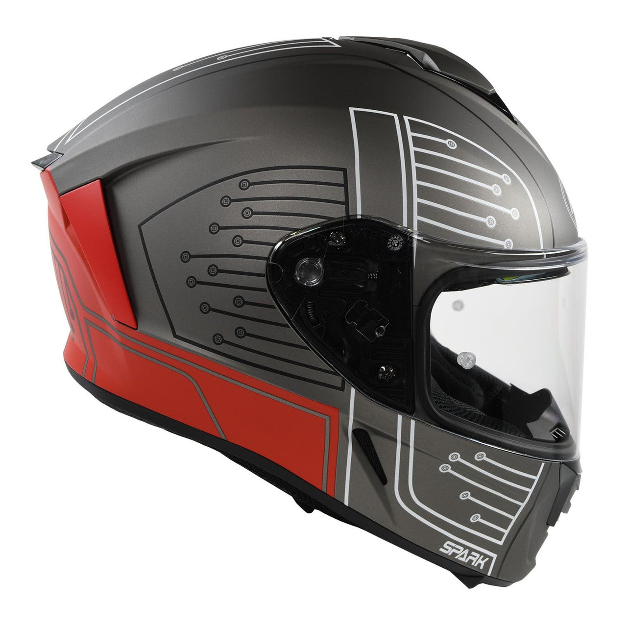 Airoh Spark Flow Full Face Motorcycle Motorbike Helmet