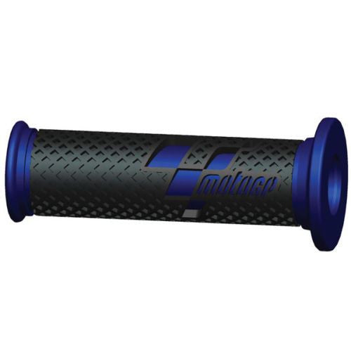 MotoGP Motorcycle motorbike Premium Race Black Blue Grips