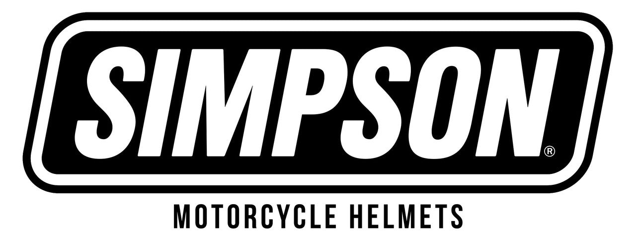 Simpson Venom Solid Full Face Road Crash Motorbike Helmet