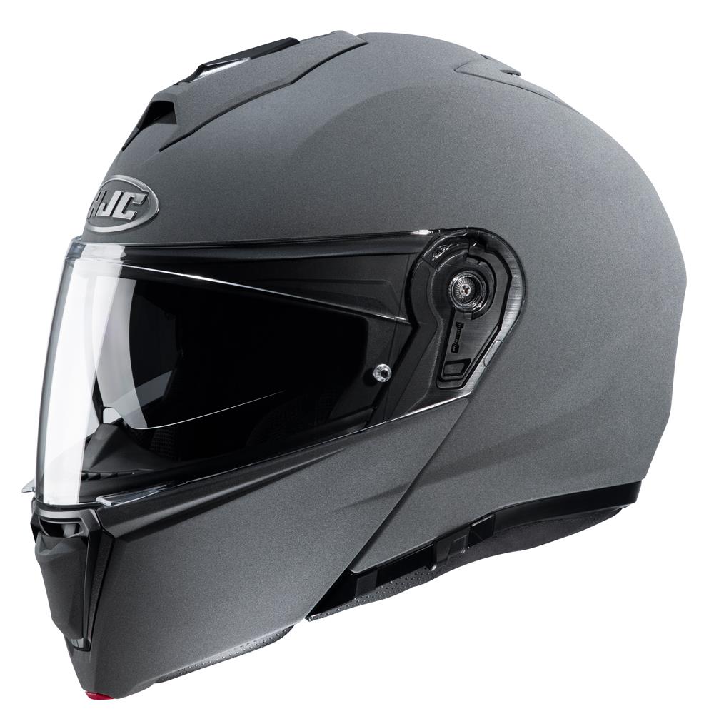 HJC I90 Flip-Up Plain Motorcycle Motorbike Modular Helmet