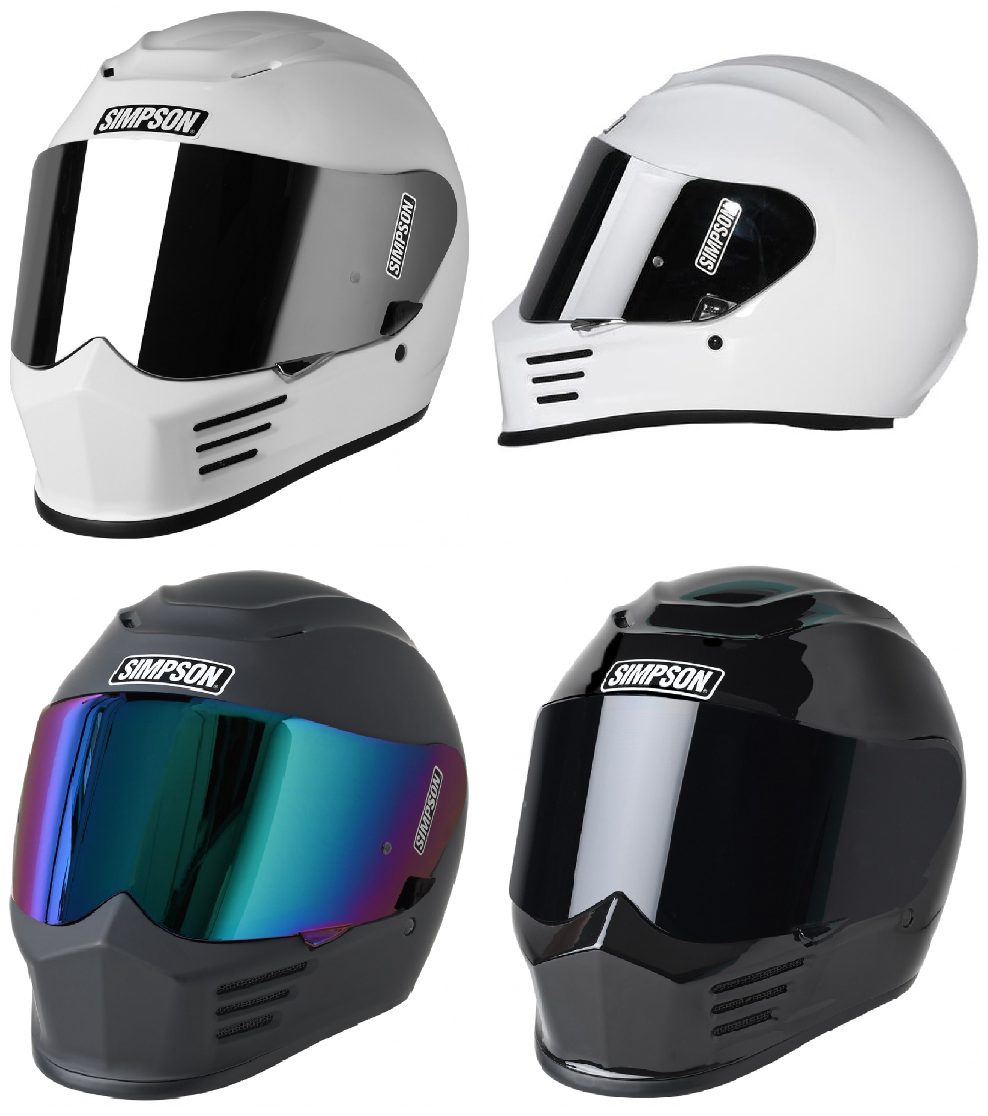 Simpson Speed Full Face Motorbike Crash Helmet