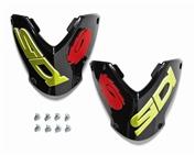 Sidi ST/Vortice Nylon Outer Shin Plate Black, White, Black/Yellow & Red/White