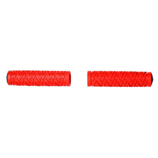 Keirin Rubber Grips - Red