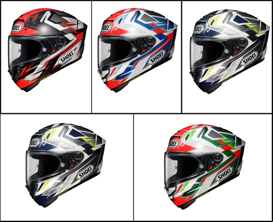 Shoei X-SPR Pro Escalate Full Face Motorcycle Helmet 2023