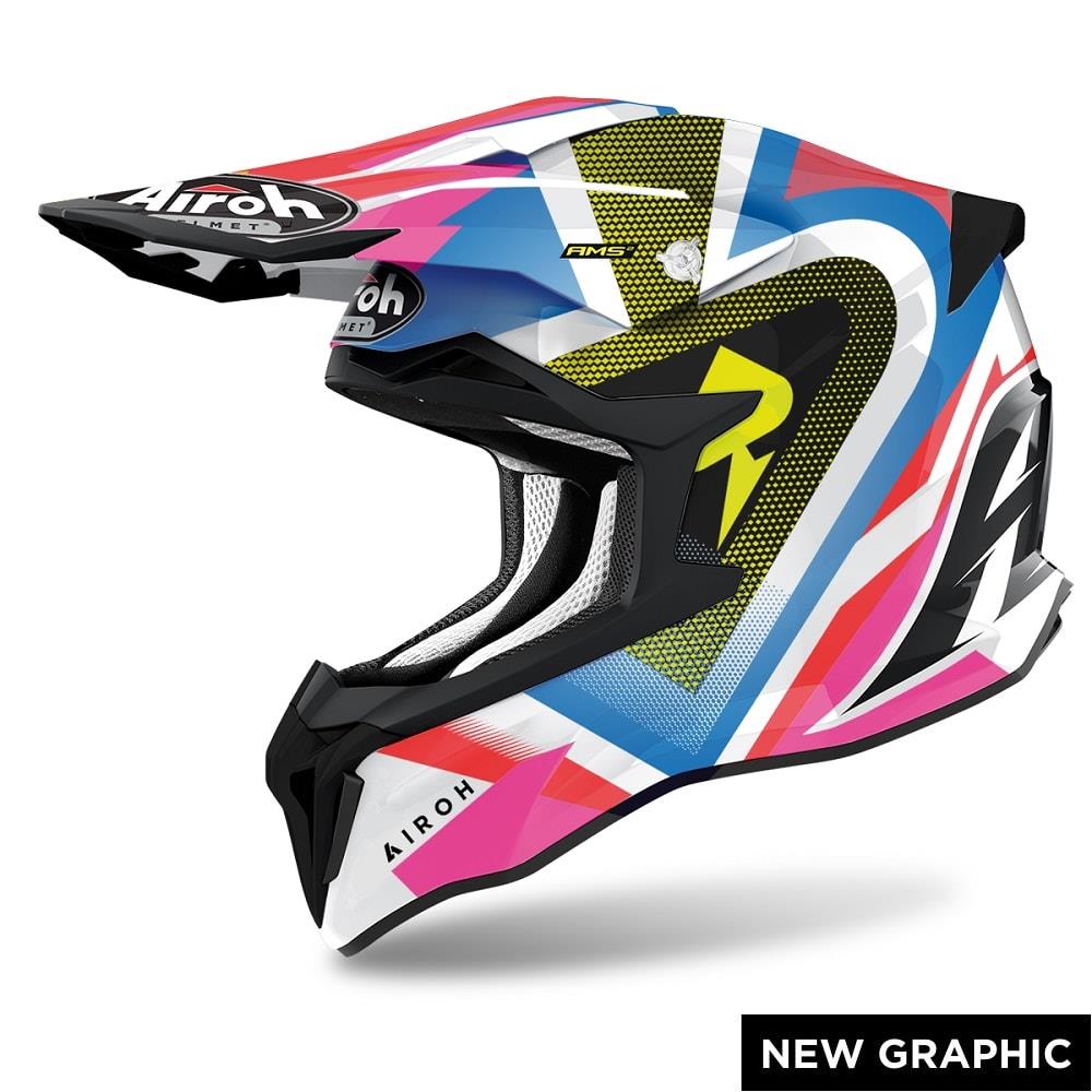 Airoh Strycker Motocross ATV Quad Off Road Helmet