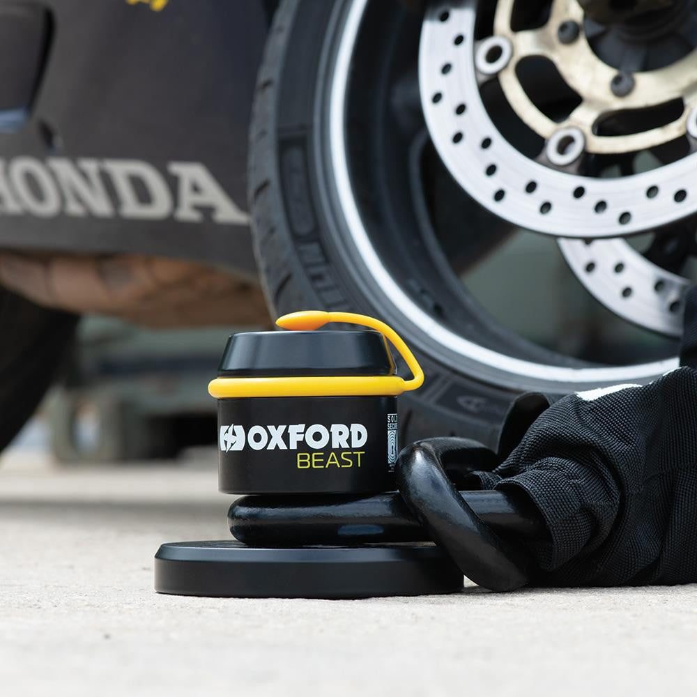 Oxford Motorcycle Beast Floor Lock Ground Anchors