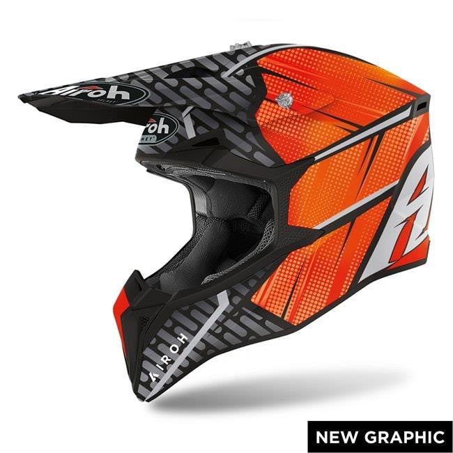 Airoh Wraap Idol Motocross ATV Off Road Motorcycle Helmet