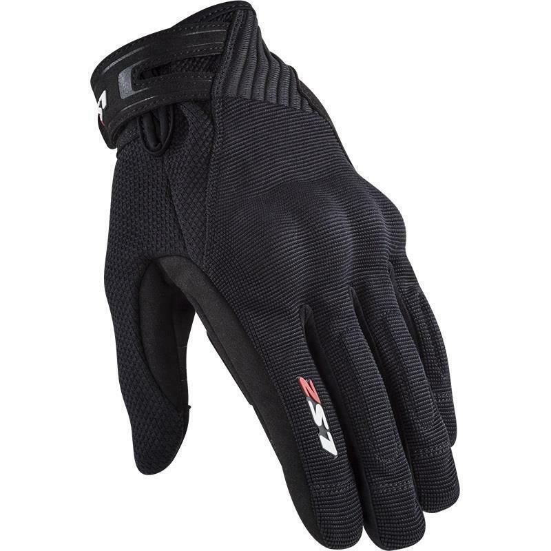 LS2 Dart 2 Men Short Touring Motorcycle Textile Gloves Touchscreen Breathable