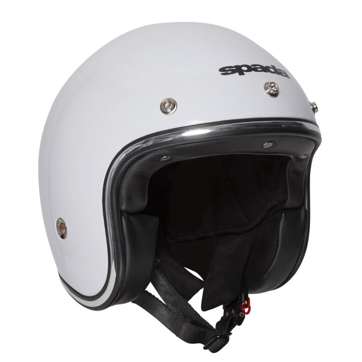 Spada Classic Plain Open Face Motorcycle Jet Helmet