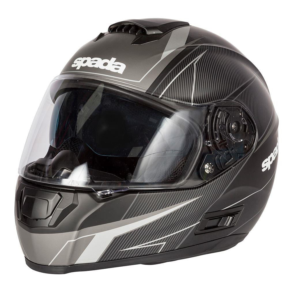 Spada SP16 Linear Full Face Motorcycle Motorbike Helmet