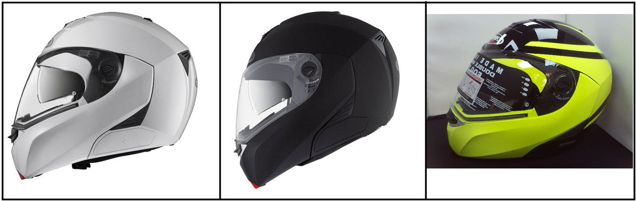 Caberg Modus Adjustable Flip Up Helmet With Inner Sun Visor For Motorcycle Motorbike