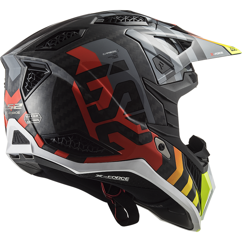 LS2 MX703 X FORCE CRASH MOTORCROSS HELMET ECE22.06